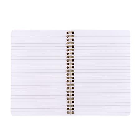 Spirálfüzet, A5, vonalas, 100 lap, PUKKA PAD "Floral Jotta Notebook", vegyes minta